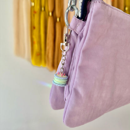 Birthday Cake Keychain