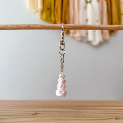 Wedding Cake Keychain