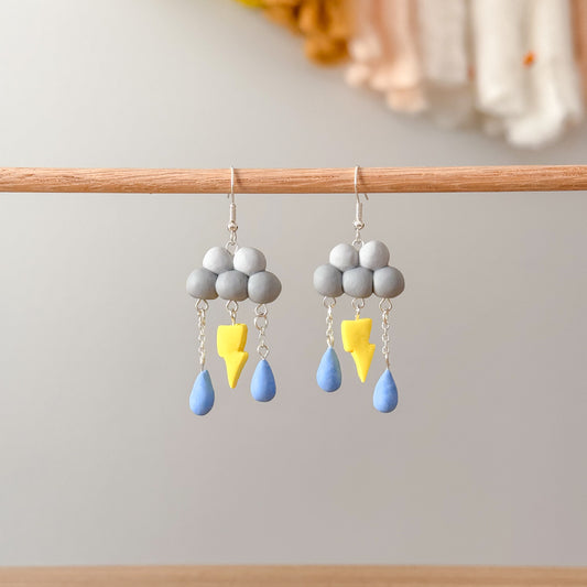 Storm Cloud Earrings